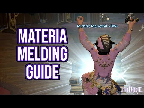 how to attach materia ffxiv