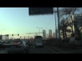 Driving to work in Harbin, China