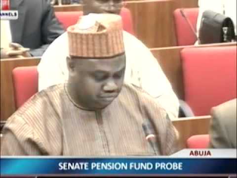 Video Flashback:EFCC Chairman Drilled at Pension Probe Panel-Channelstv
