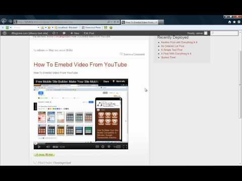 how to video wordpress