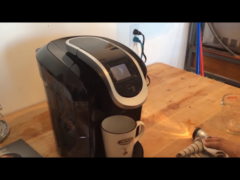 how to unclog a single cup keurig