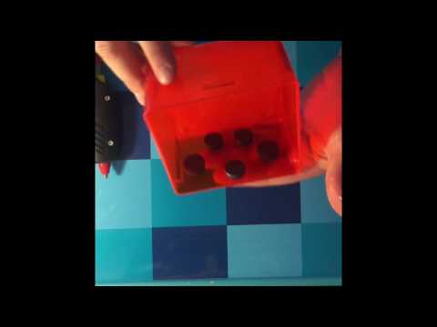 DIY magnet white board Organization