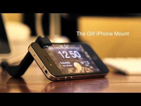 glif - A review of The Glif iPhone tripod mount and stand. Glif: http://www.amazon.com/gp/product/B0052G679K/ref=as_li_tf_tl?ie=UTF8&tag=theadvofmat-20&link_code=as...