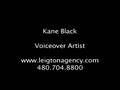 Kane Black Voiceover Demo