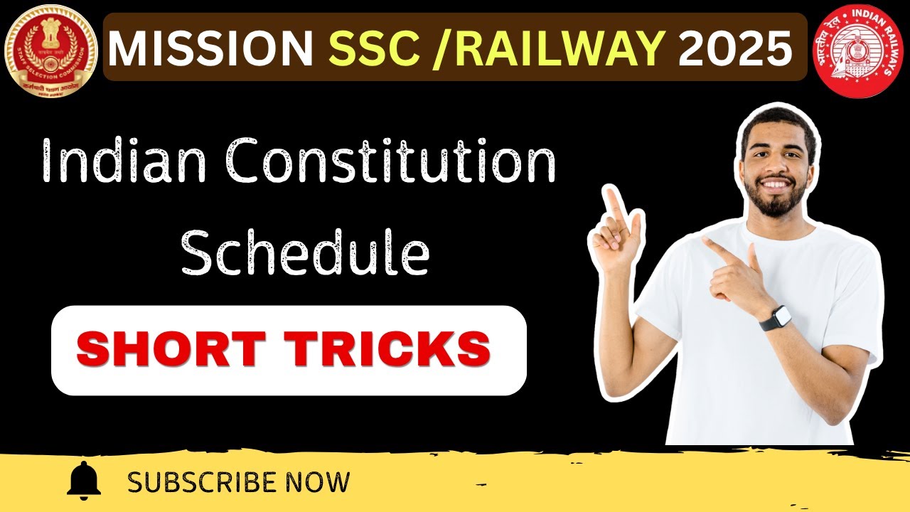 Polity for SSC and Railway Exam in tamil | PART - 1