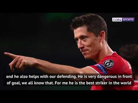 Flick believes Lewandowski is best striker in the world