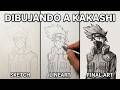 Drawing Kakashi