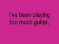 Trouble Never Shout Never Lyrics!