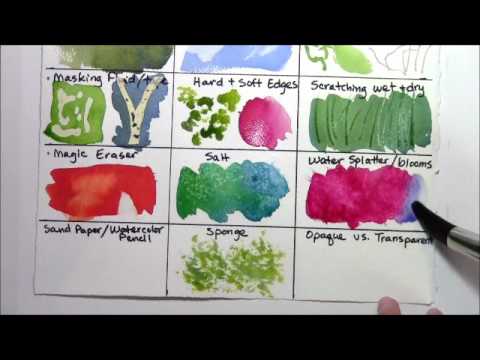Watercolor Techniques for Beginners REMAKE part 3 of 4