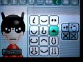 Wii- How to Make a Batman Mii