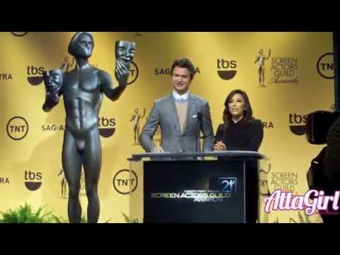 Eva Longoria & Ansel Elgort 2014 SAG (Screen Actors Guild) Awards Nominations