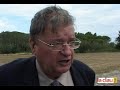Georges Freche evoque la construction du tuyaux du Rhône jusqu'à Barcelone.