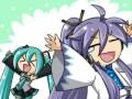 :D Gakupo from Vocaloid!!! Yay! Btw, if you want the lyrics they're in one of my vids. :D Heres the lyrics (they're not in this vid): asa okita nebou shita isoide kigaete dekakenakya eki tsuita...teiki ga nai tsuide ni saifu mo miataranai isoide ie kaeru machigai naku chikoku tomodachi ni keitai de renraku torou to omottara denchi ga kiretete ugokanai owata taisetsu na yakusoku na no ni owata nante iiwake wo shiyou owata tobira ga me no mae de shimatta owata tsugi no densha made jippun tonikaku nantoka isoide denwa de renraku shinai to tomodachi kaeru koushuu denwa wo sagashite mitsukete saifu wo hiraku to kozeni ga nai chikaku no shouten mukatte osatsu wo kuzushite kozeni wo tsukutte kita no wa ii kedo keitai bangou tomodachi no nanka oboeteru hazu ga nai owata taisetsu na yakusoku na no ni owata nante iiwake wo shiyou owata machiawase no jikan ni natta owata tonikaku iku shika nai yo machinakase basho tsuita nandake hito de afurete iru tomodachi wo sagashite mo yappari mitsukaru ki ga shinai konbini tachiyotte juudenki wo katta keitai ni sashikonde meeru wo kakunin shite mitara kyuuyou ga dekita no de ikenai owata nan no tame ni koko made kita owata yariba no nai kona ikari owata nan no tame ni koko made kita owata tohou ni kureta hirusugi ru~ru~ hitotsu dake mananda la-la-la-la-laa ru~ru~ juuden chanto shiyou la-la-la-la-laa- la~la~la~laa~laa~laa~ owata!