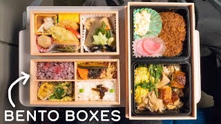 JAPANESE LUNCH BOX on Shinkansen Bullet Train