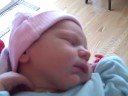 Alexandra sleeping