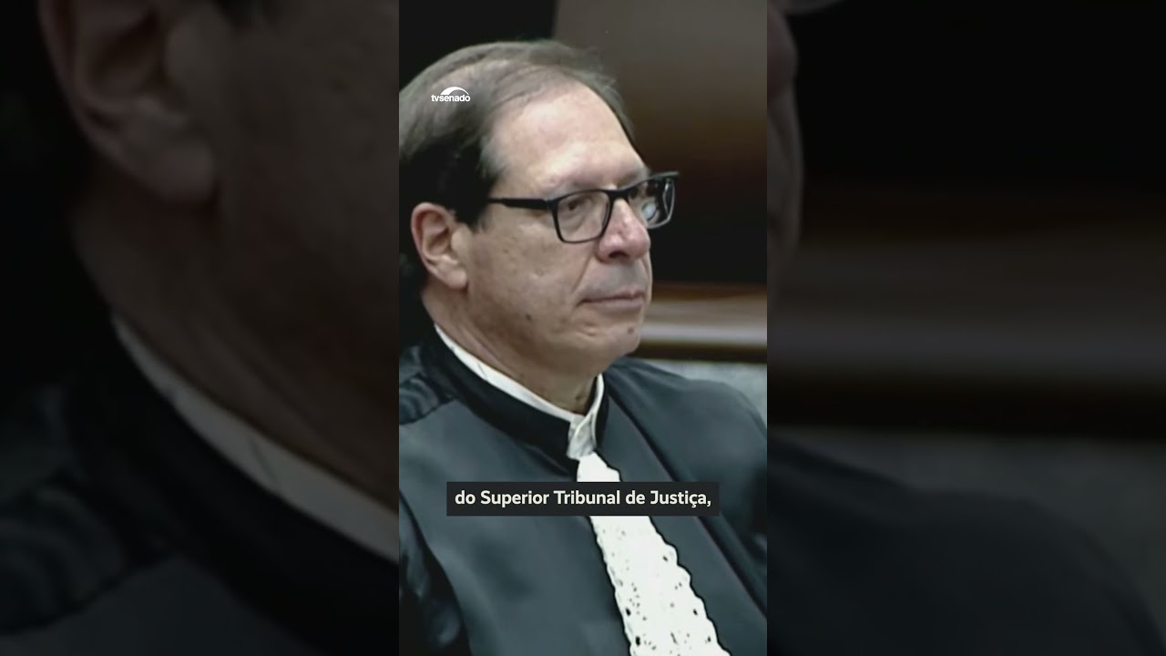 Davi Alcolumbre participa da posse do novo presidente do STJ - #shorts
