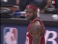 lebrons 34 12 double stack leads cavs