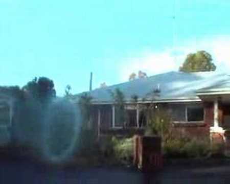Huge smoke ring generator.