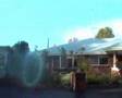 Huge smoke ring generator.