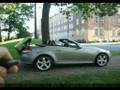 SLK55 AMG roof opening