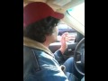 Pete drivin and smokin