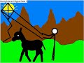 stickman larry gets pissed