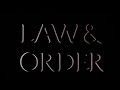 law and order – Law and Order