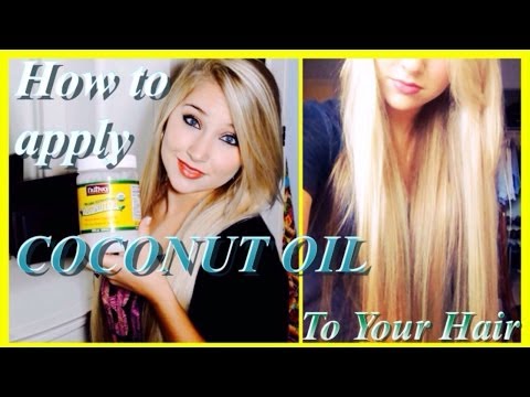 how to use coconut oil in your hair