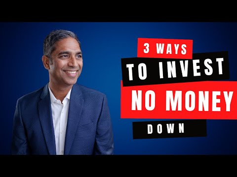 3 Ways To Invest In Real Estate With No Money Down