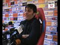 Catania - Roma 08.02.2012 Vincenzo Montella in sala stampa