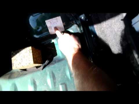 how to locate engine type in vw