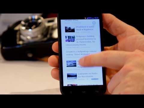 myPhone S-line - działanie, ustawienia, internet