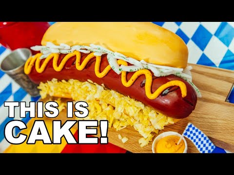 video-linktoworks-Can You Believe This Hot Dog is a CAKE?! | How To Cake...