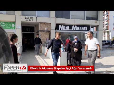 Elektrik Akımına Kapılan İşçi Ağır Yaralandı