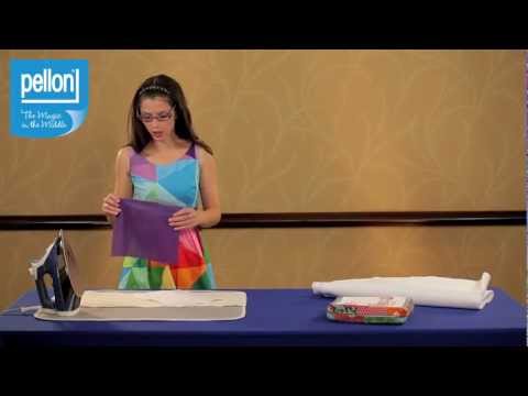 how to attach fusible fleece