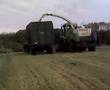 Claas Jaguar 900 starting up