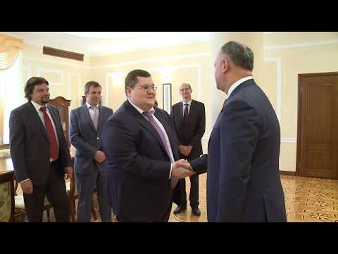 Igor Dodon a avut o întrevedere cu domnul Igor Ceaika, co-președintele Asociației ,,Delovaia Rossia”