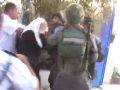 Woman head butted by Policeman after eviction