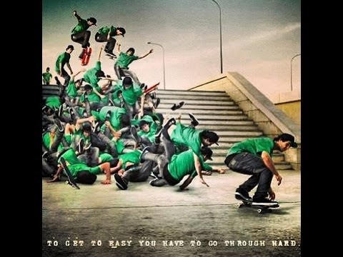 how to practice skateboarding inside