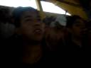 HURACAN vs San terezo  ( partido suspendido) la gente se quedo y armo la fiesta!