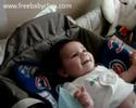 funny daddy changing poopy diaper