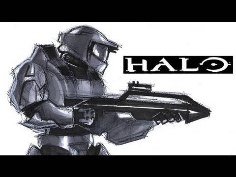 how to draw master chief