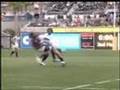 RUGBY HIT Brutal Blindside Tackle