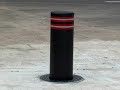 Automated Rising Bollard Impact Test