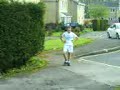 Conna & Tom doin flips on a trampette. I do the jump @ the end lol.