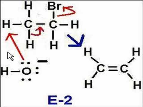 E-2 ethyl bromide with hydroxide