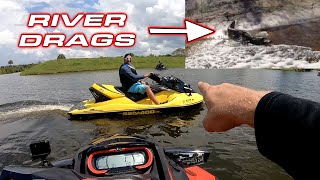 300 HP Sea-Doo Speed Unlocked * Kissimmee River Racing with FLSkiRiders 1/4 Mile Testing by DragTimes