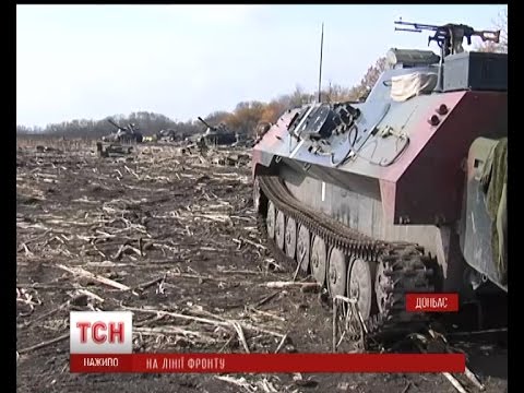 Как украинские танкисты воюют на передовой (видео)