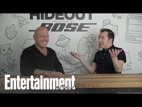 Which superheroine did 'Under the Dome' star Dean Norris dress up as?