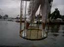 rudy in gouden kooi op boot skutsjesilen 2008